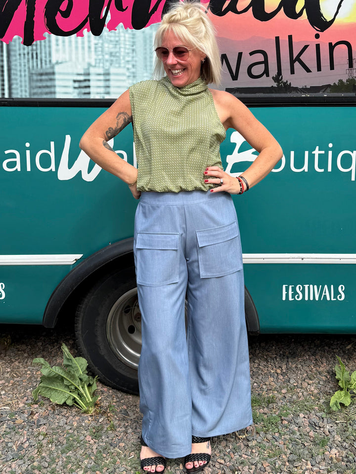 Marina Pants in Blue