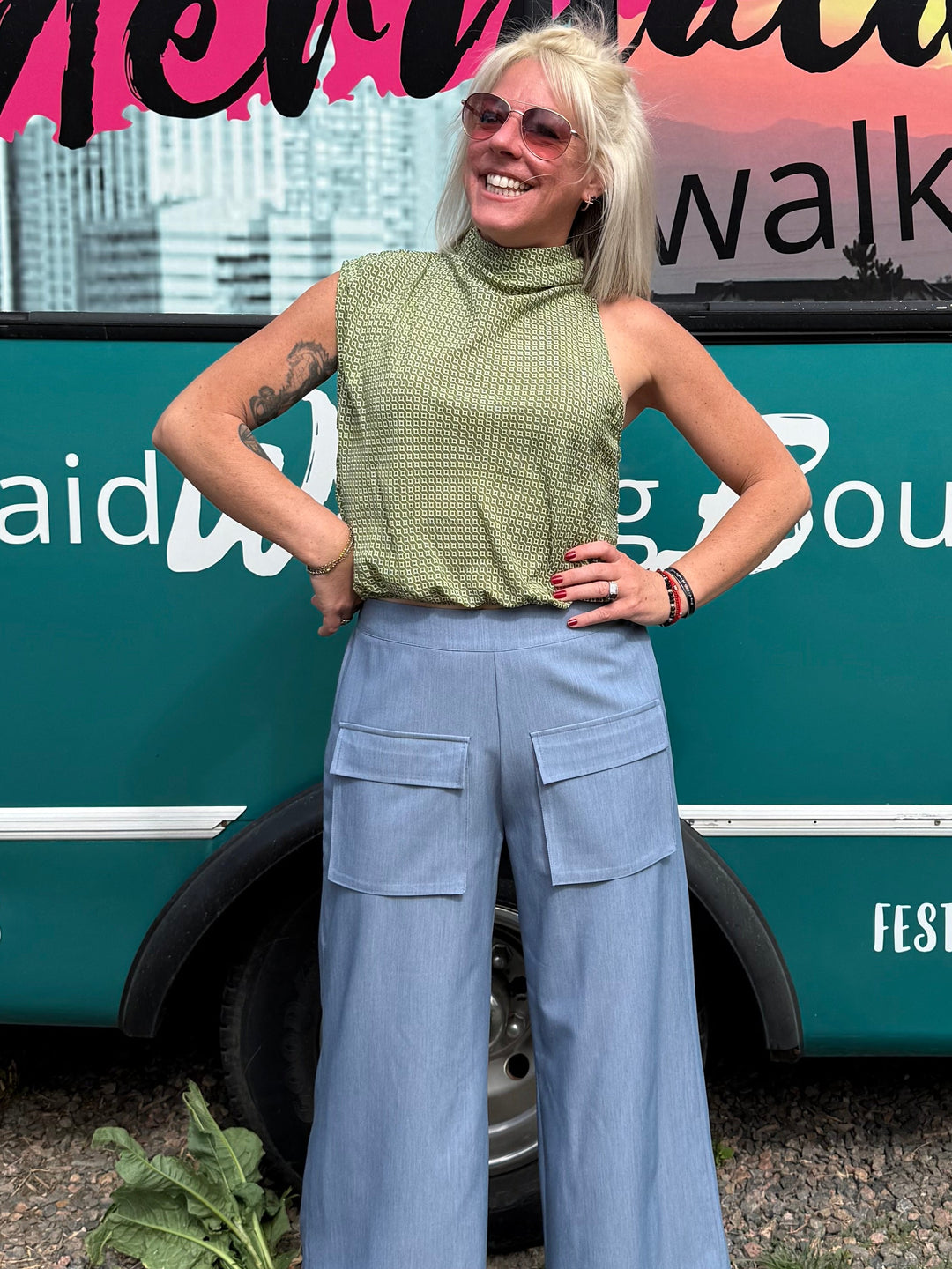 Daphne Asymetrical Top
