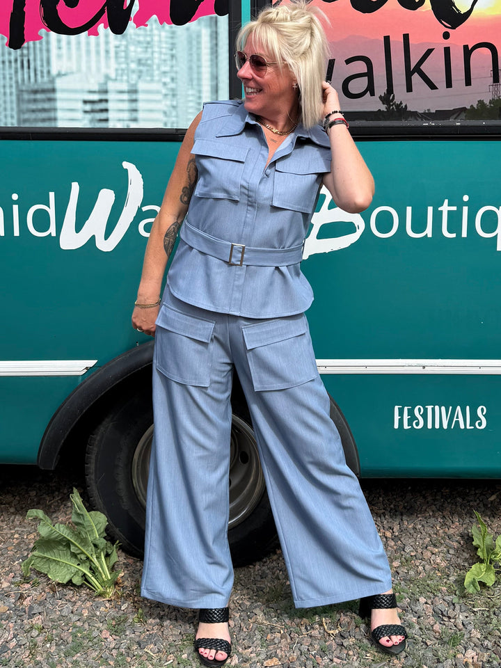 Marina Pants in Blue