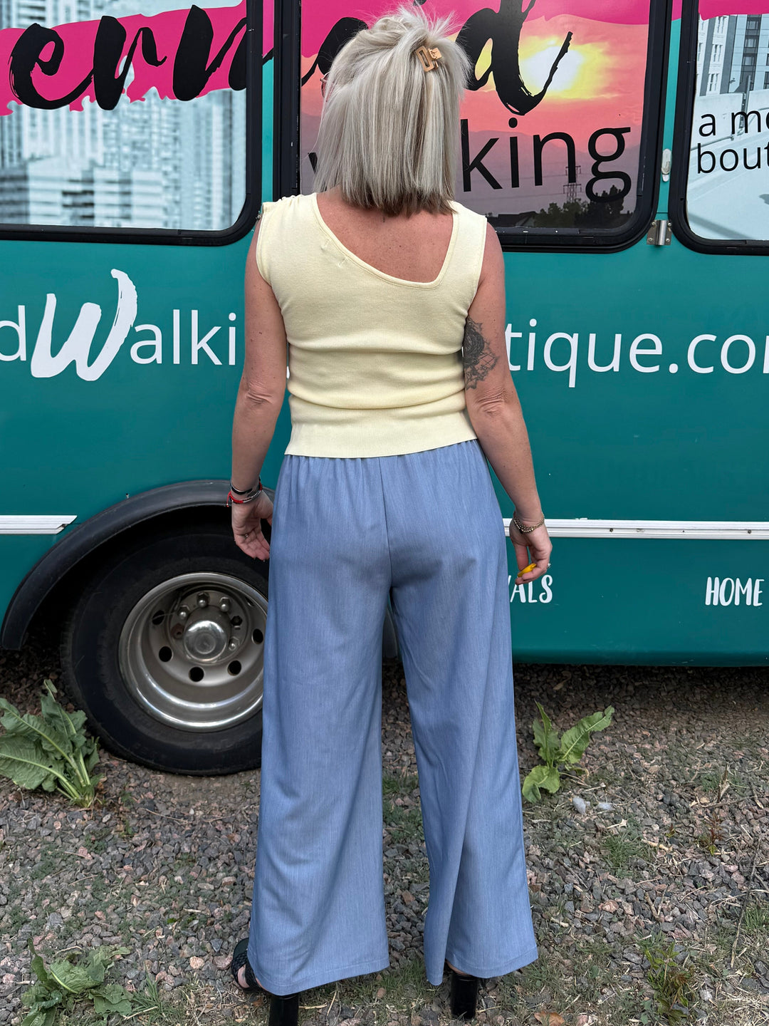 Marina Pants in Blue