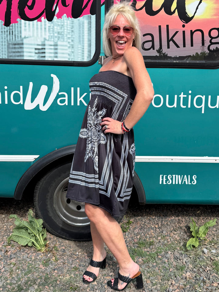 Portia Dress in Black