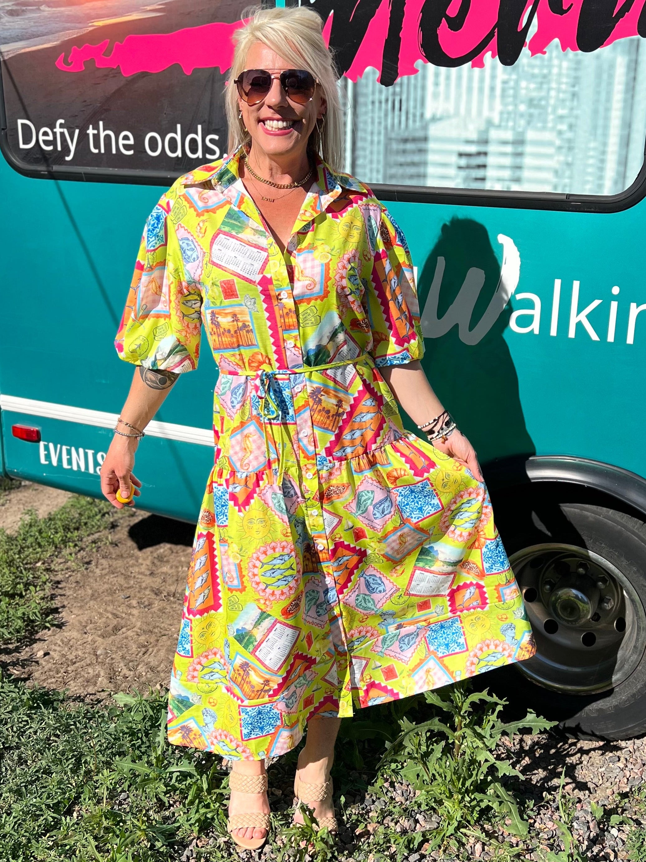 Euro Trip Maxi Dress
