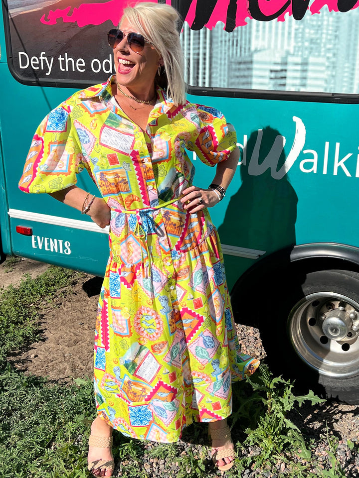 Euro Trip Maxi Dress