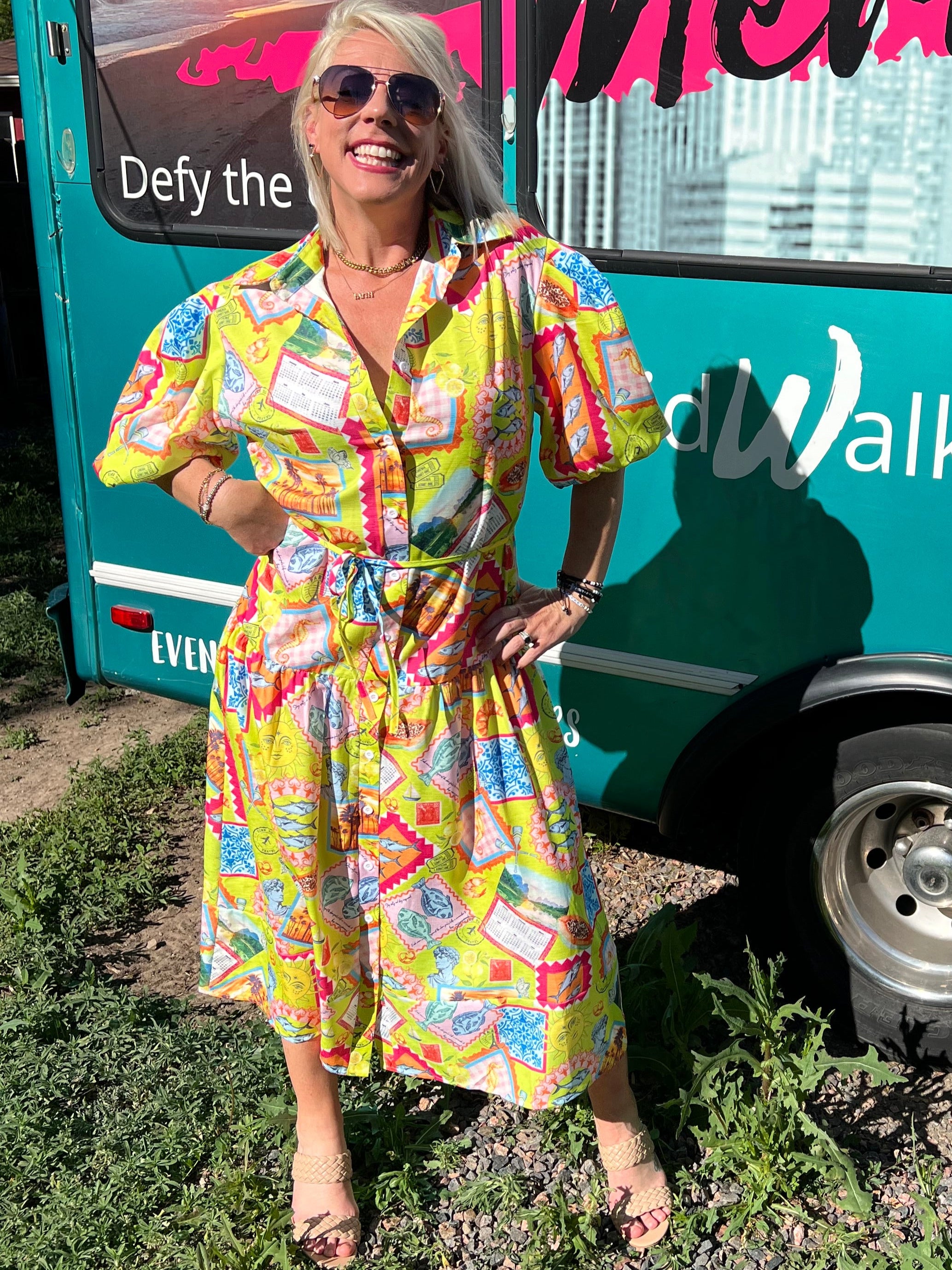 Euro Trip Maxi Dress