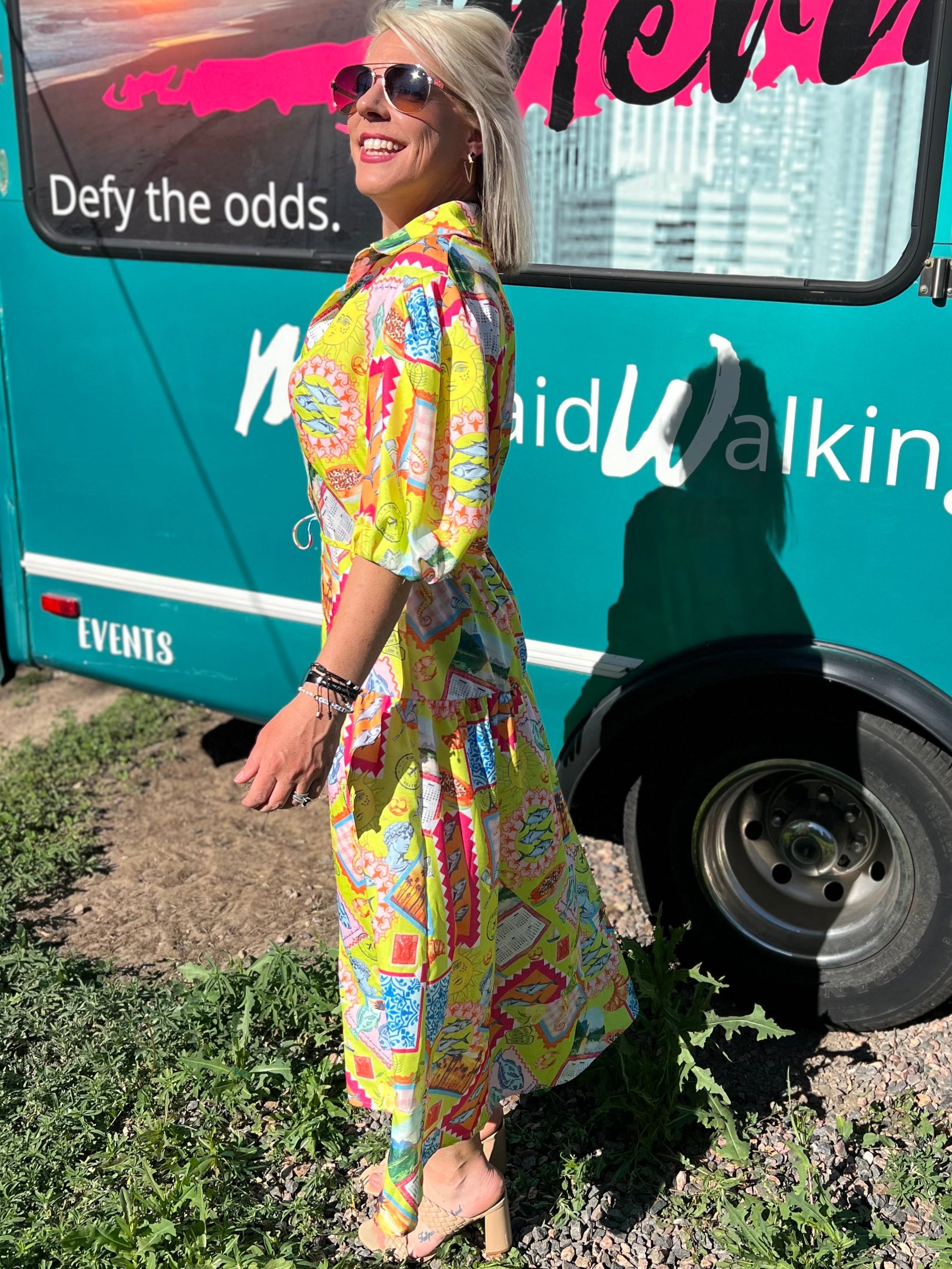 Euro Trip Maxi Dress