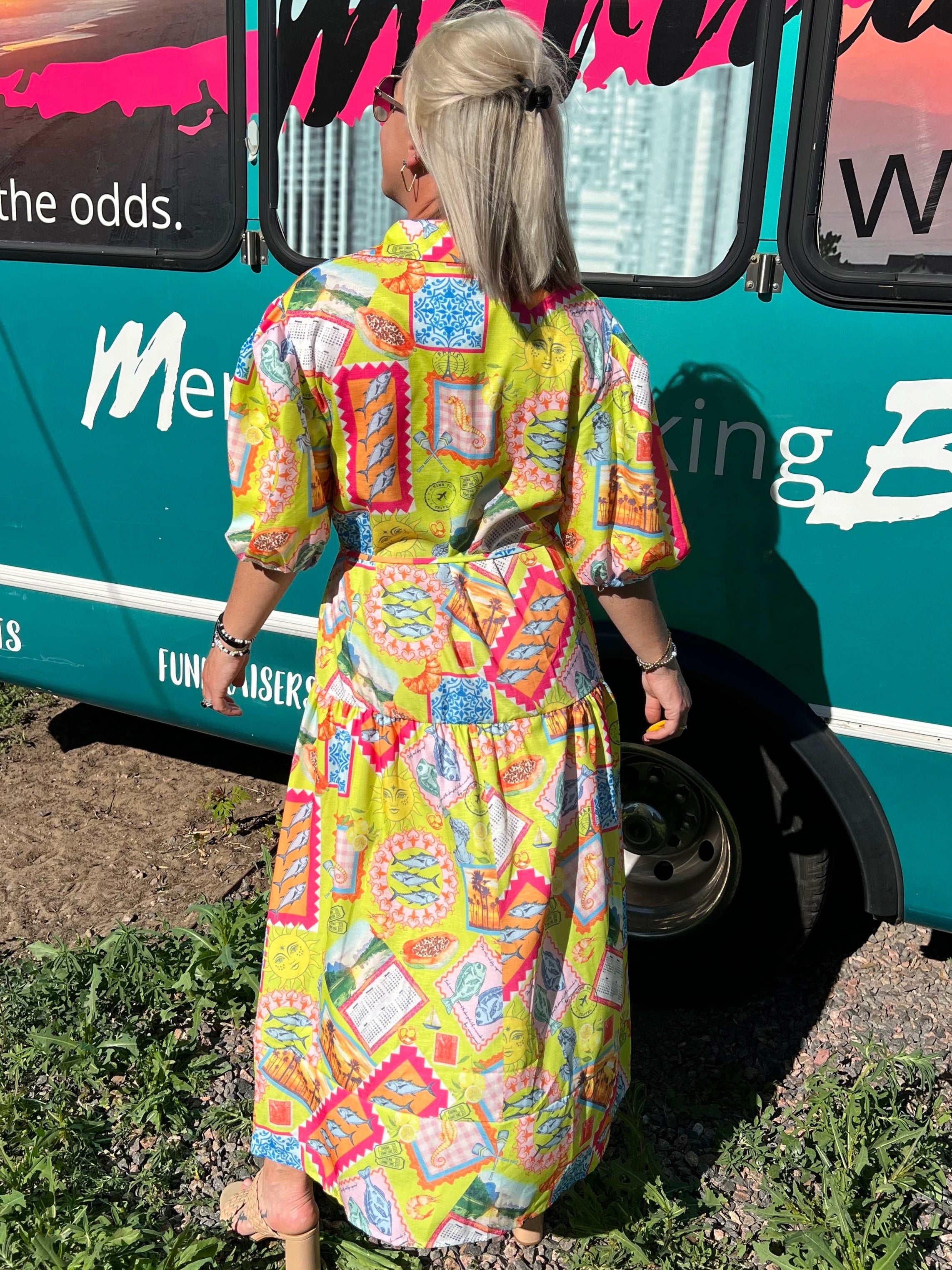 Euro Trip Maxi Dress