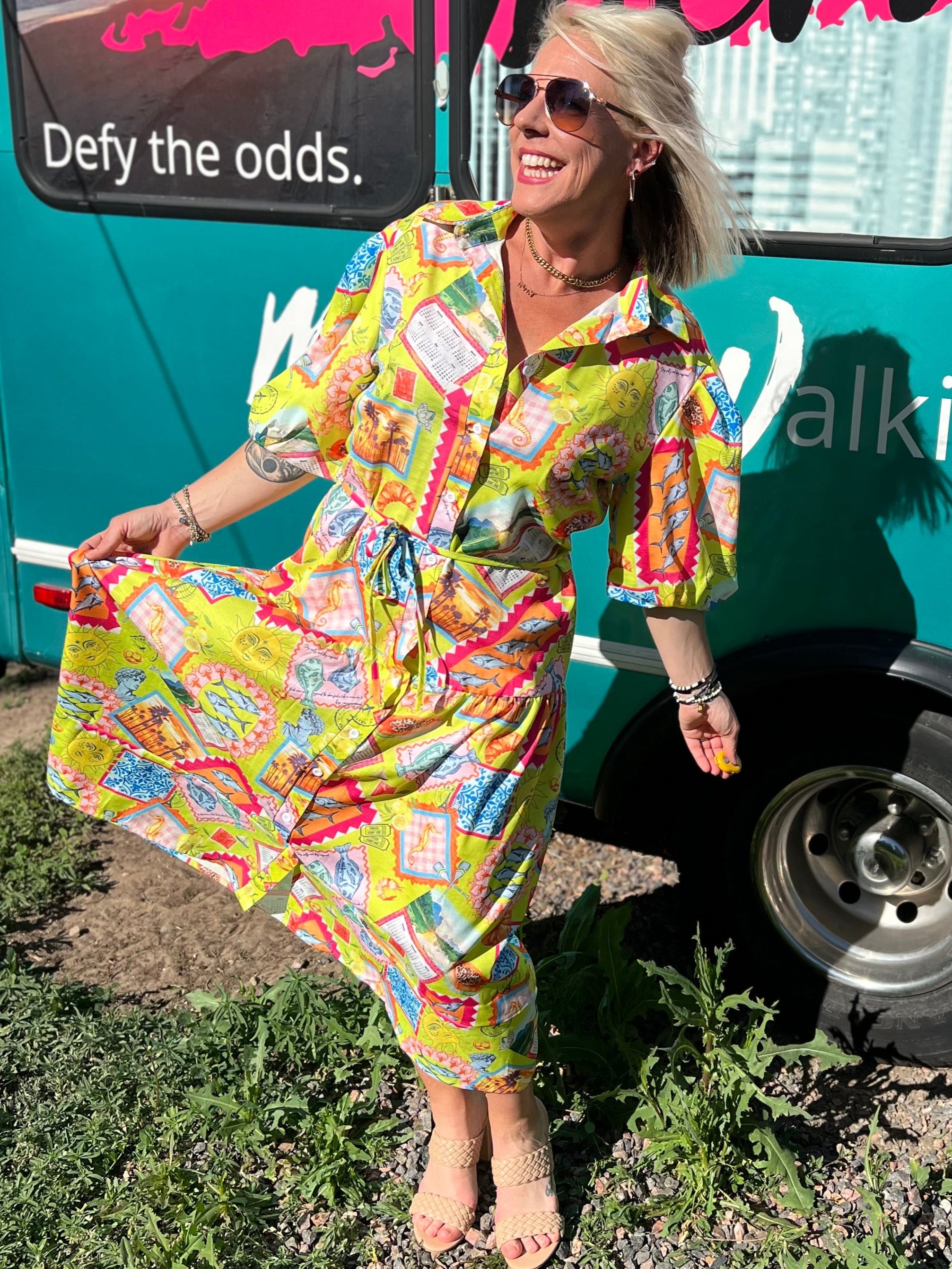Euro Trip Maxi Dress