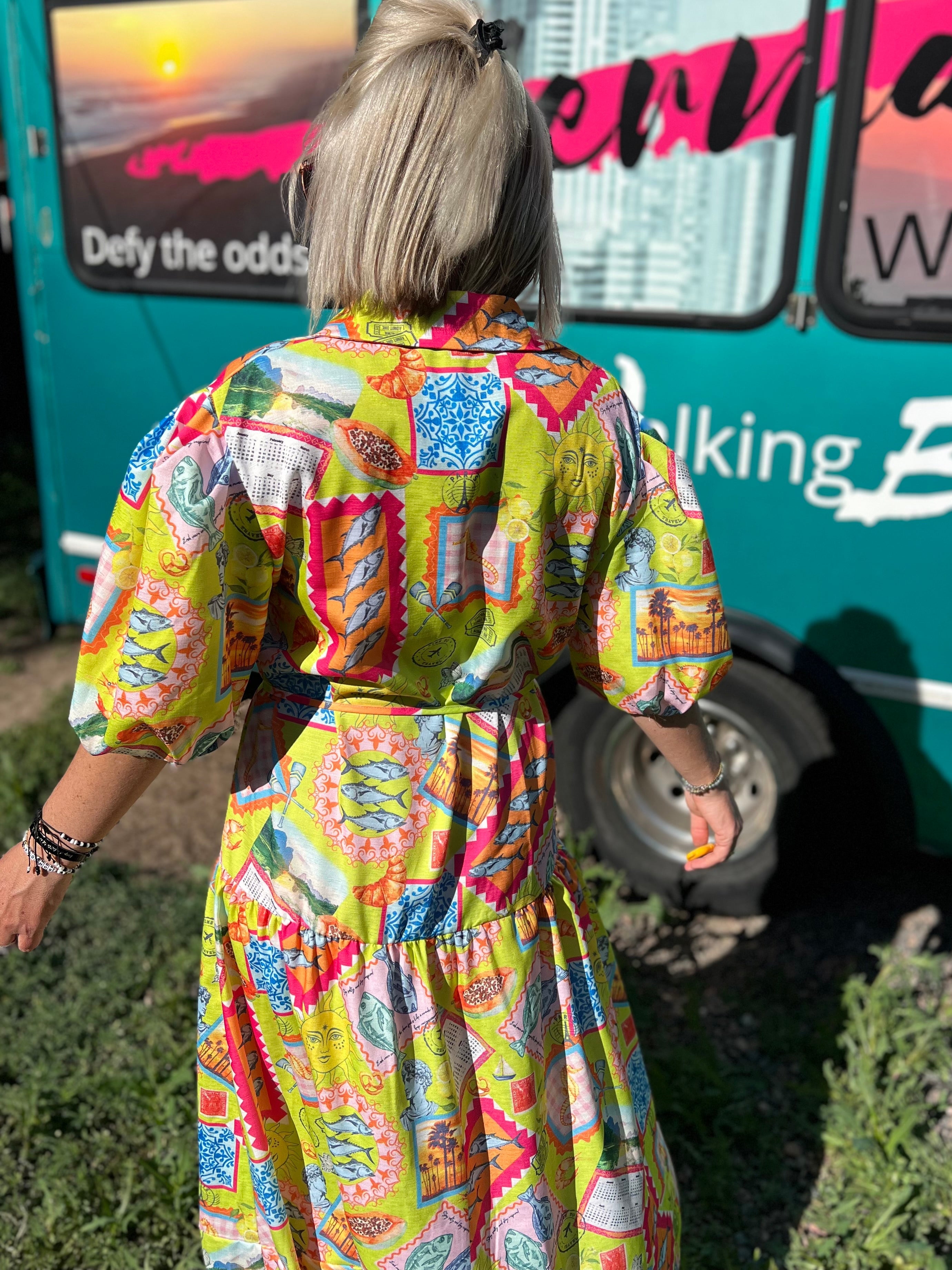 Euro Trip Maxi Dress