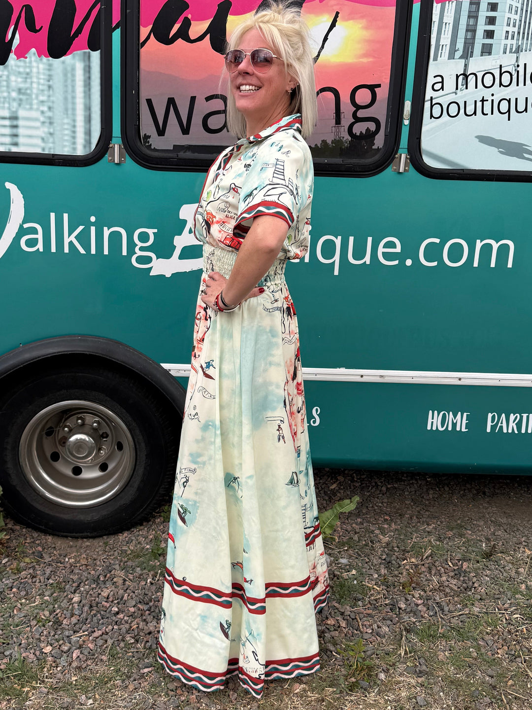 Treasure Map Dress