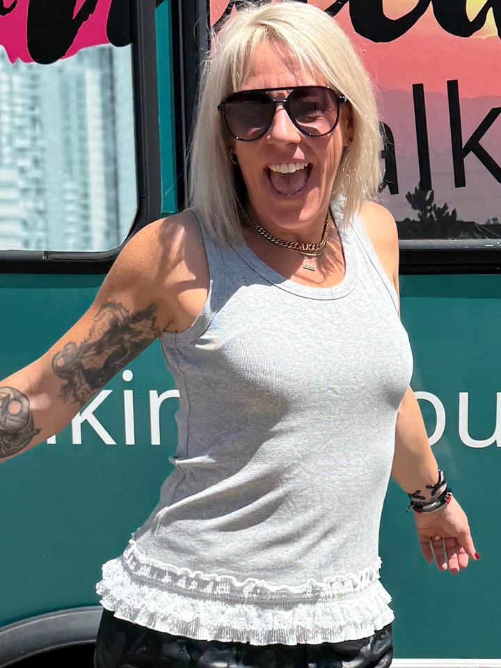 Parker Peplum Tank Top