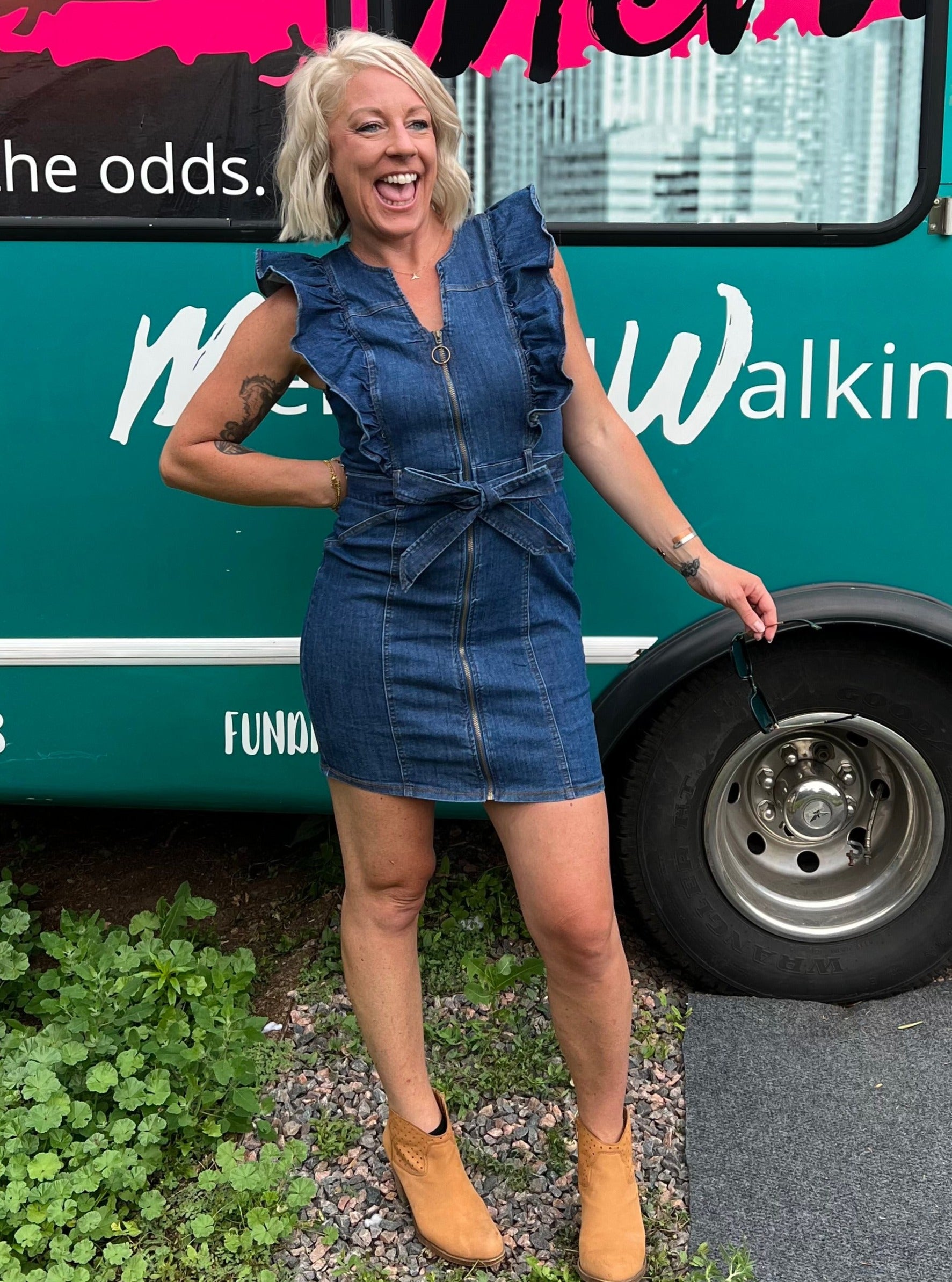 Jean Queen Dress