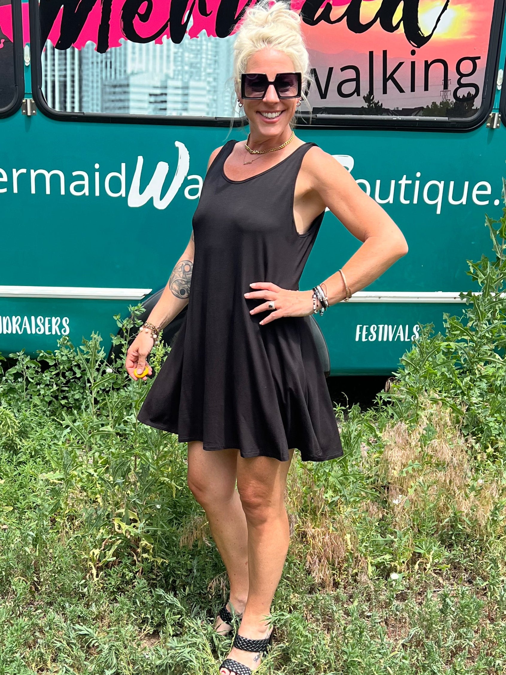 Quick & Easy Black Dress