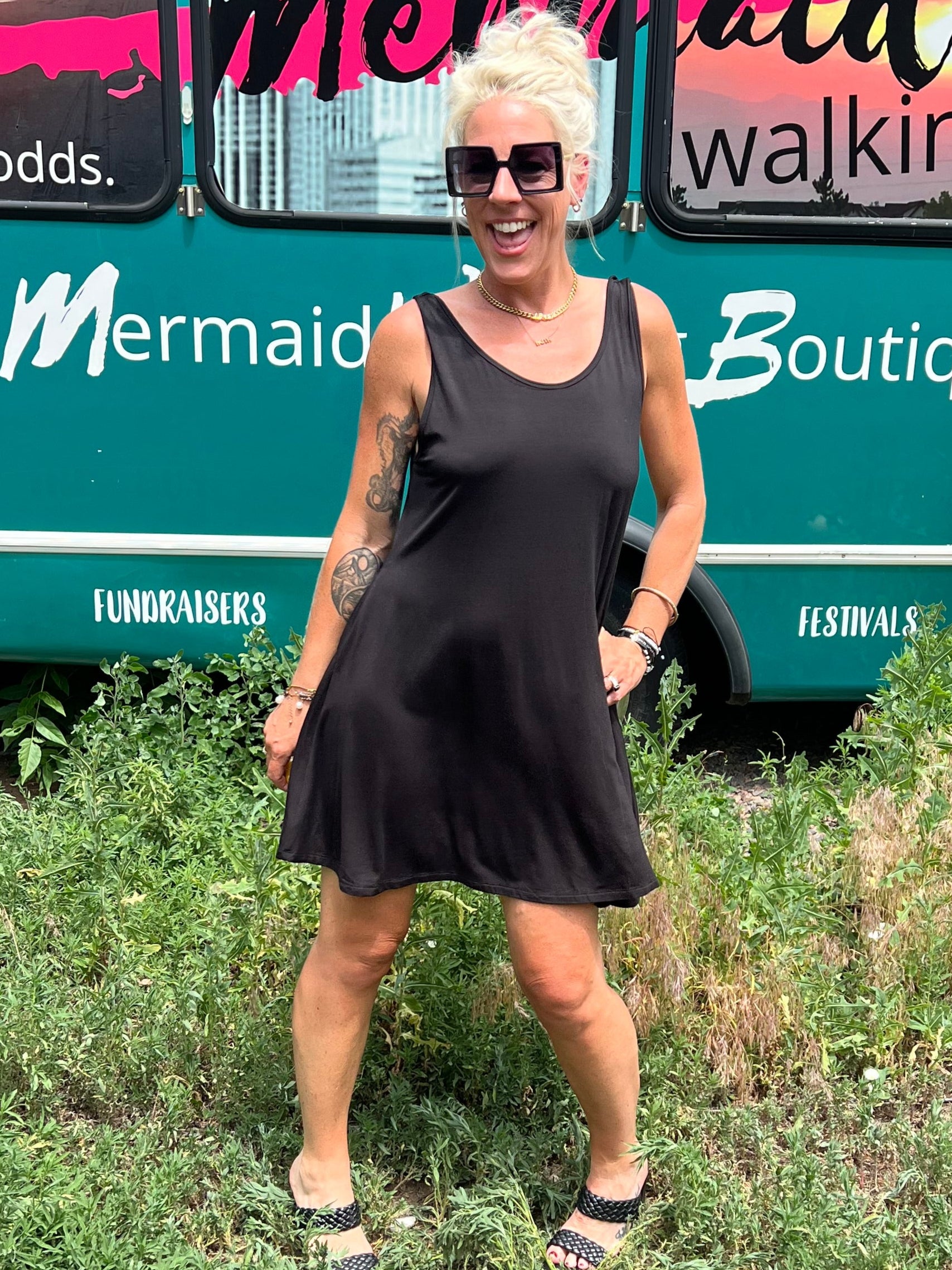 Quick & Easy Black Dress