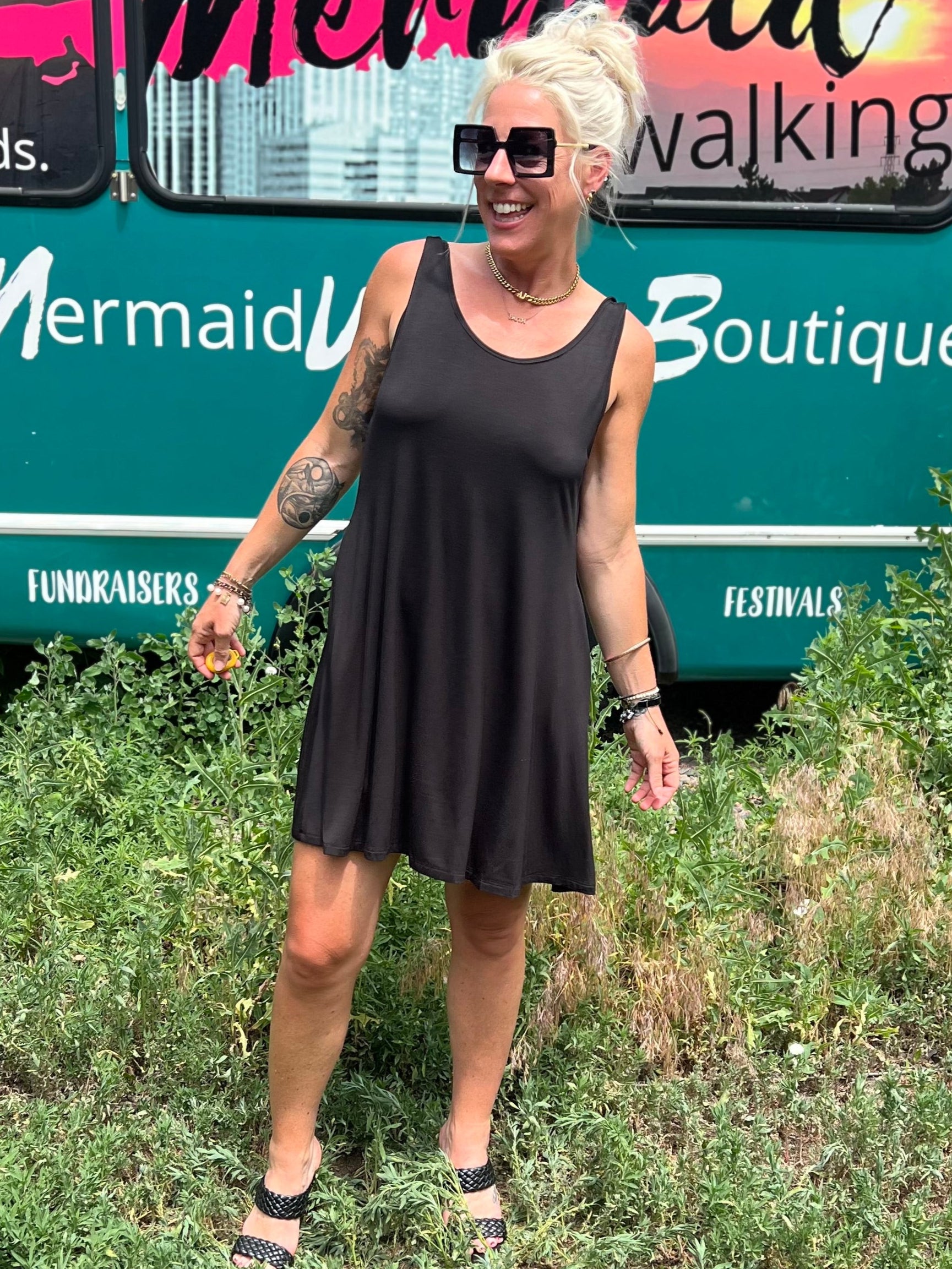 Quick & Easy Black Dress