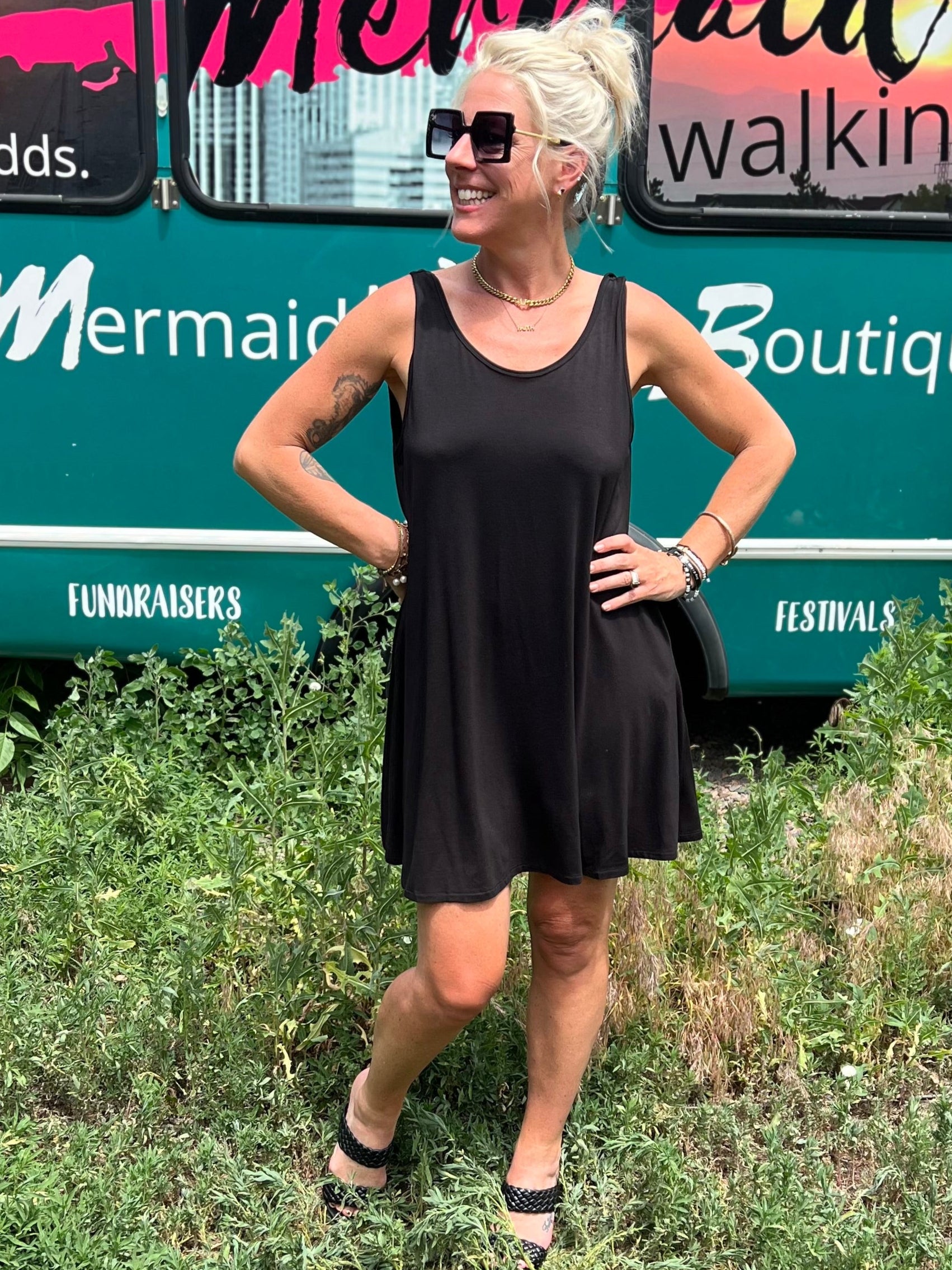Quick & Easy Black Dress