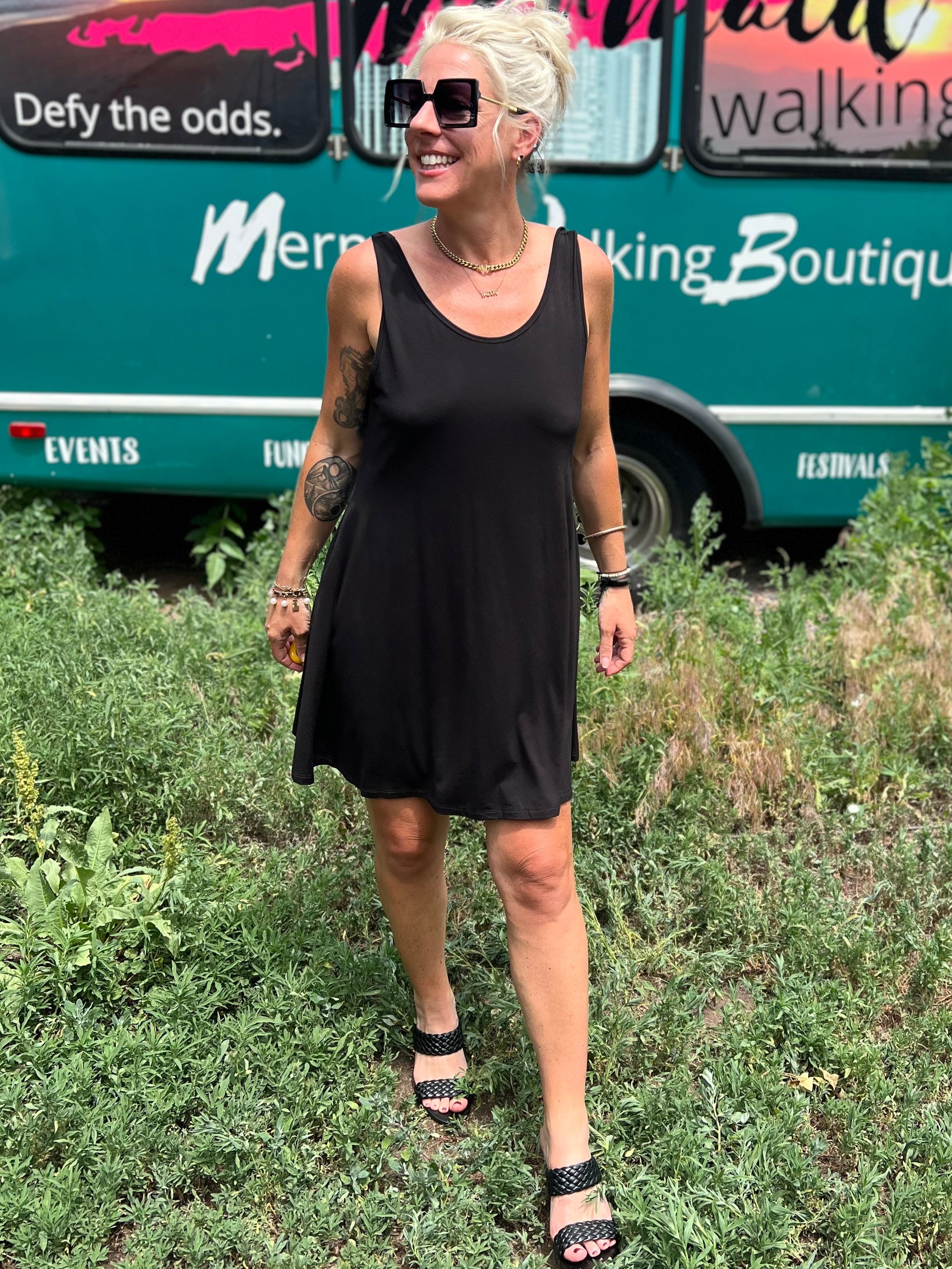 Quick & Easy Black Dress