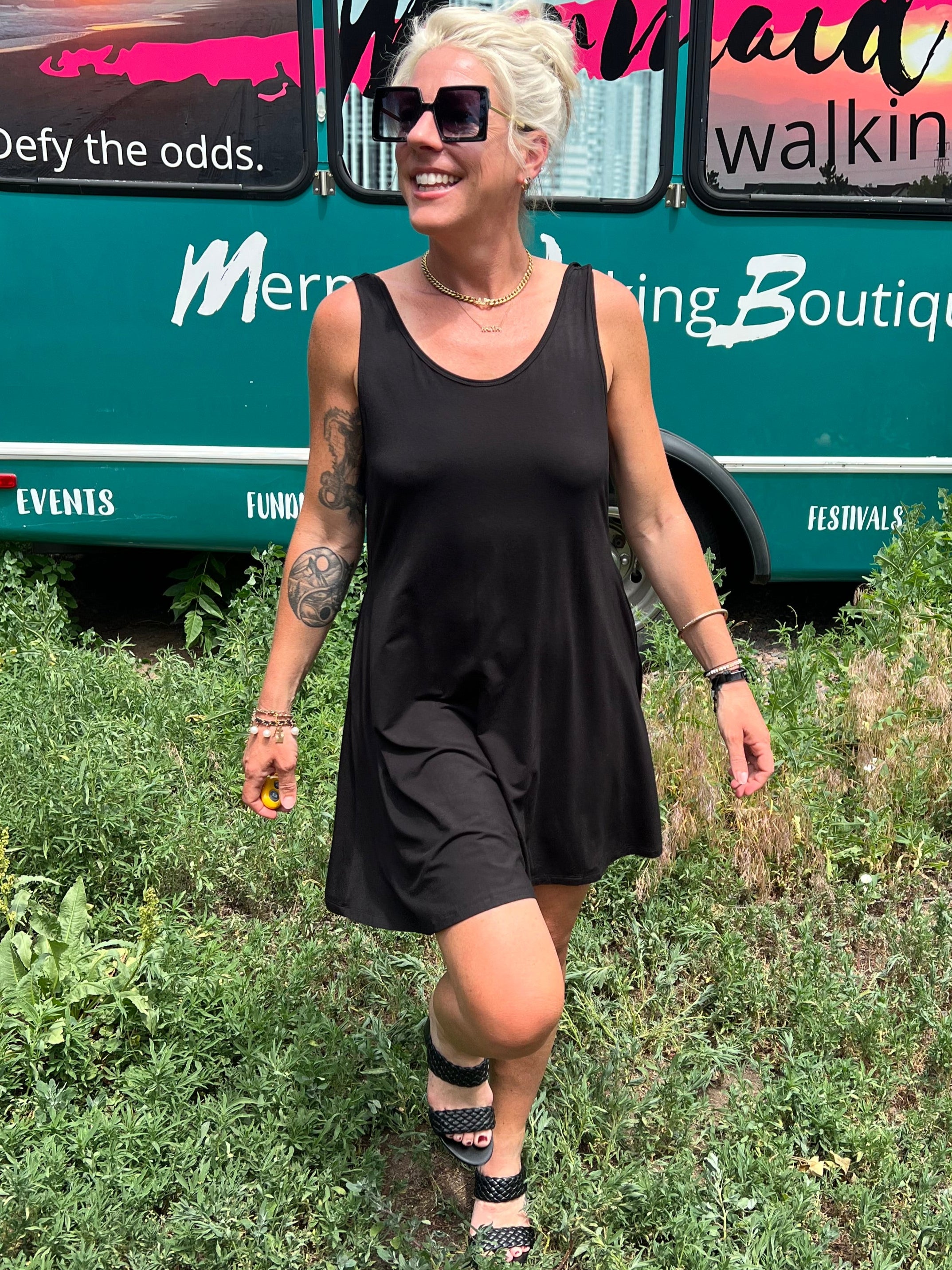 Quick & Easy Black Dress