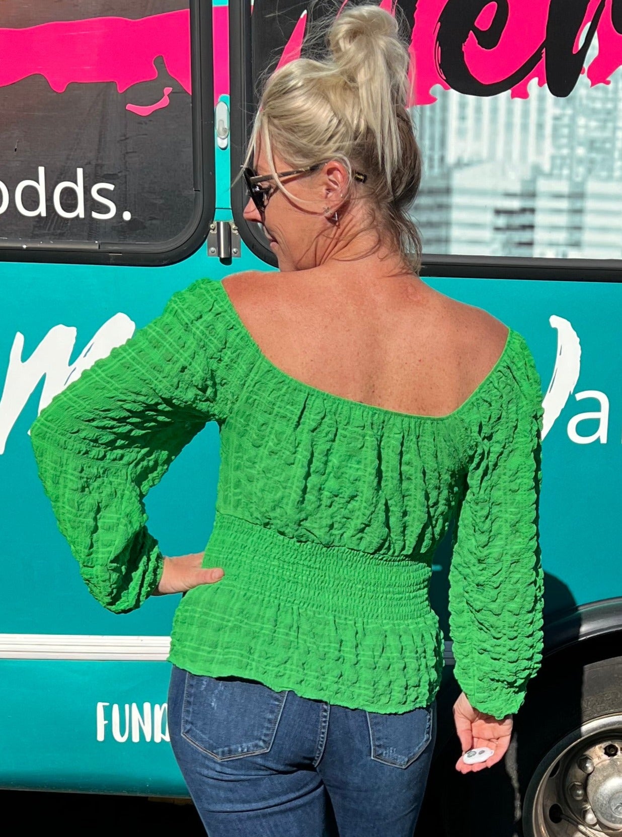 Emerald Excitement Top