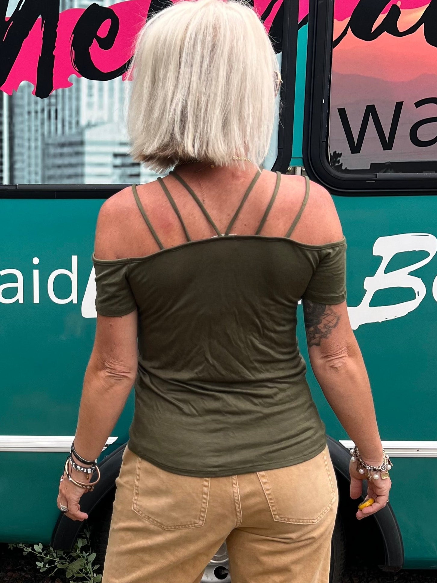 Joplin Top in Olive