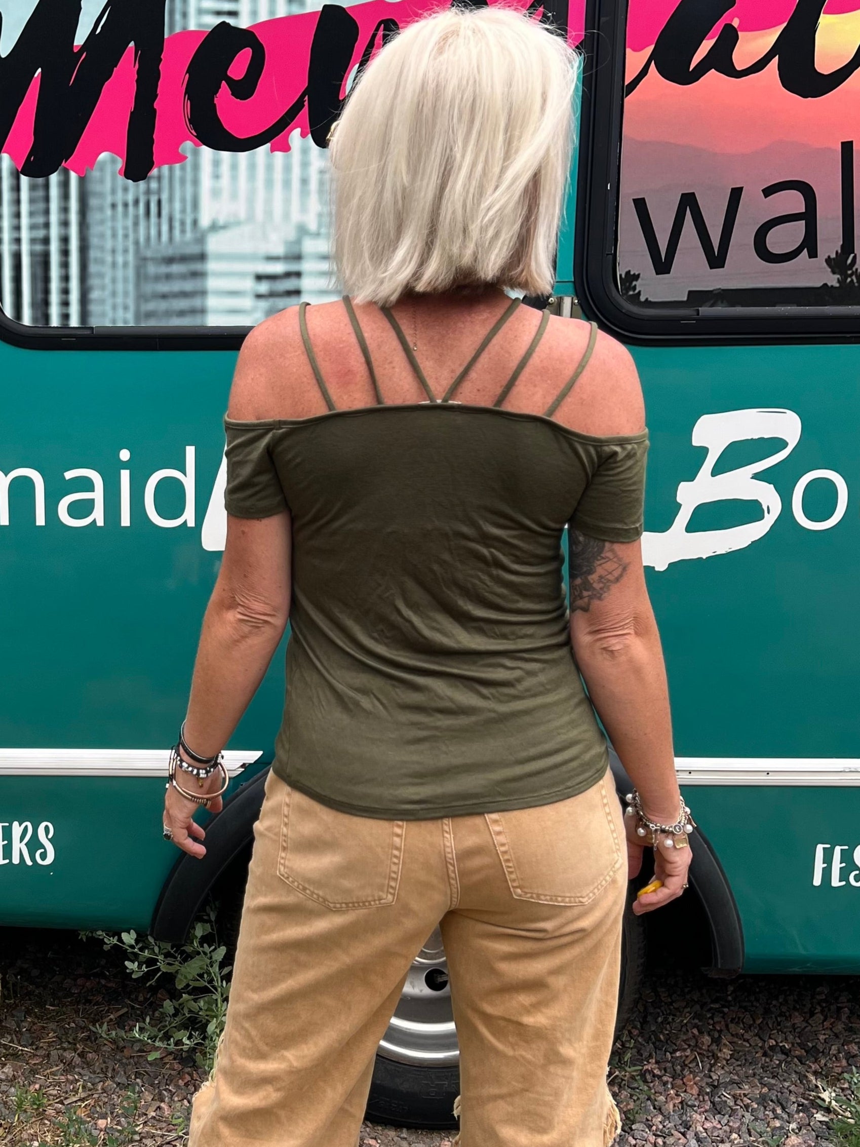 Joplin Top in Olive