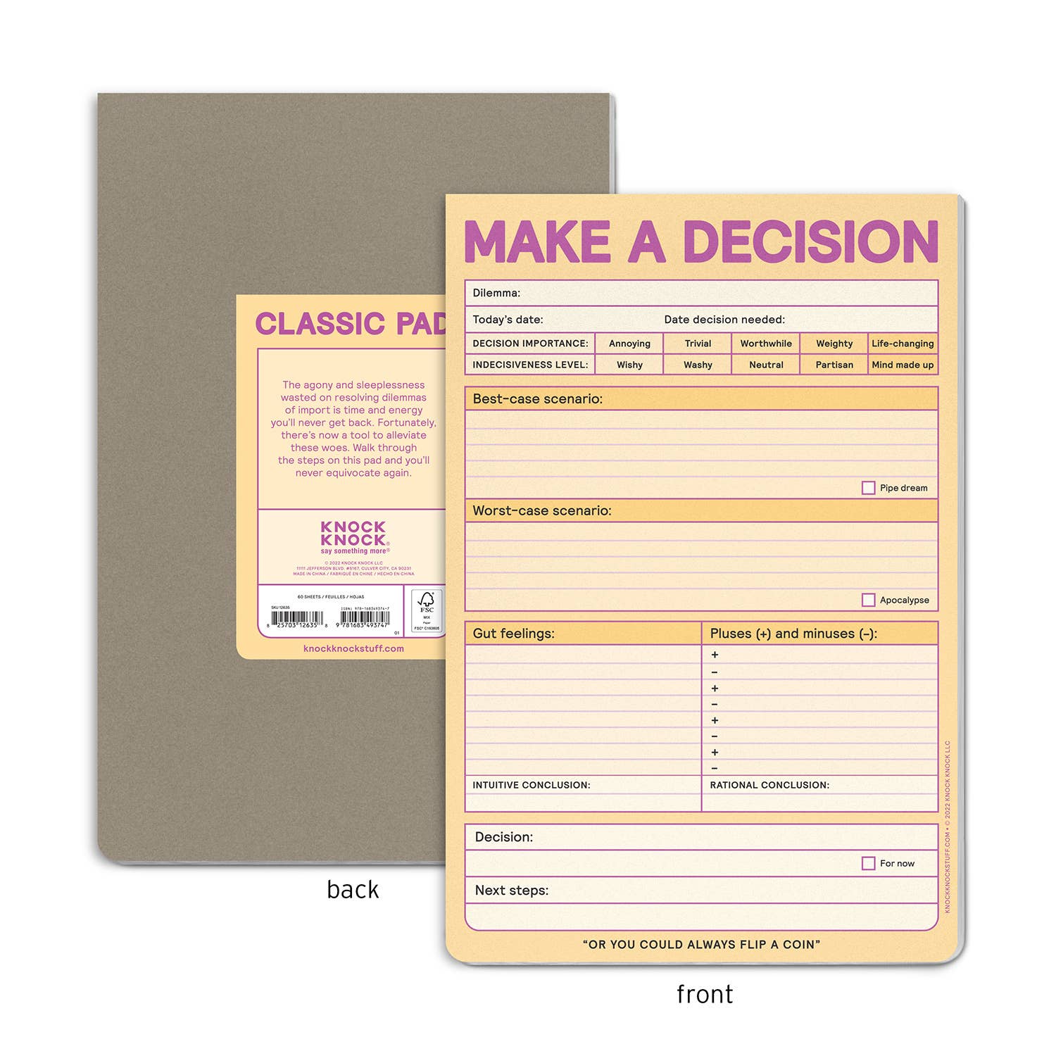 Make a Decision Pad