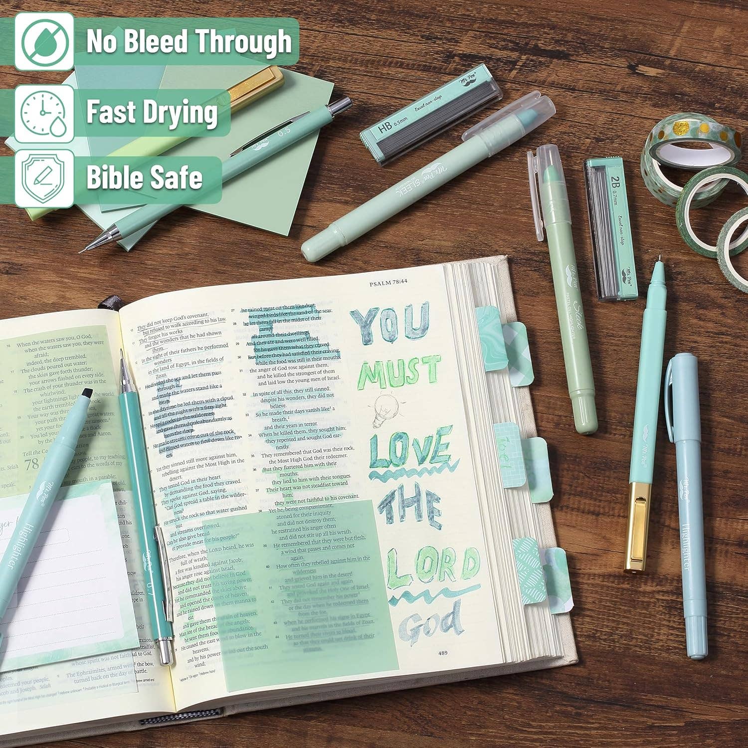 Lake Green Bible Journaling Kit