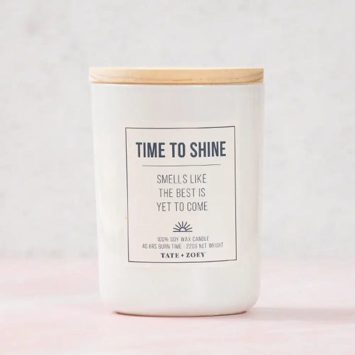 Time to Shine Candle