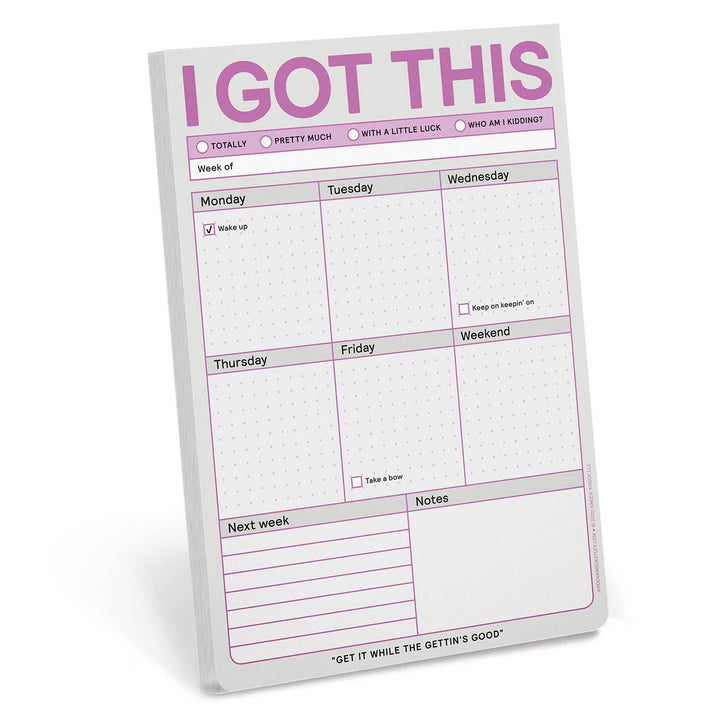 I Got This Pad