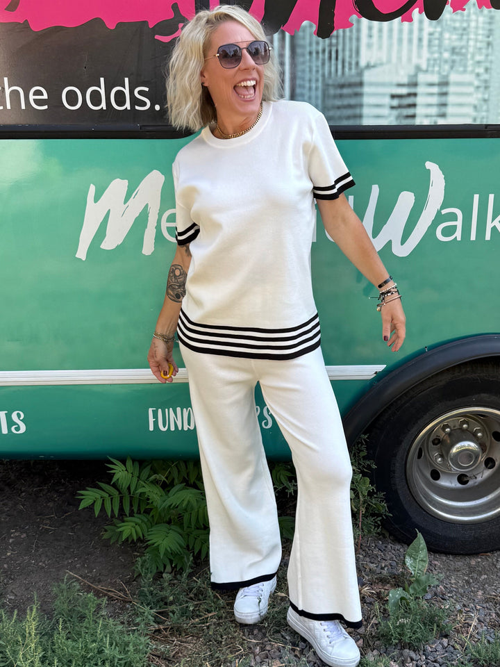 Poppy Pants in White