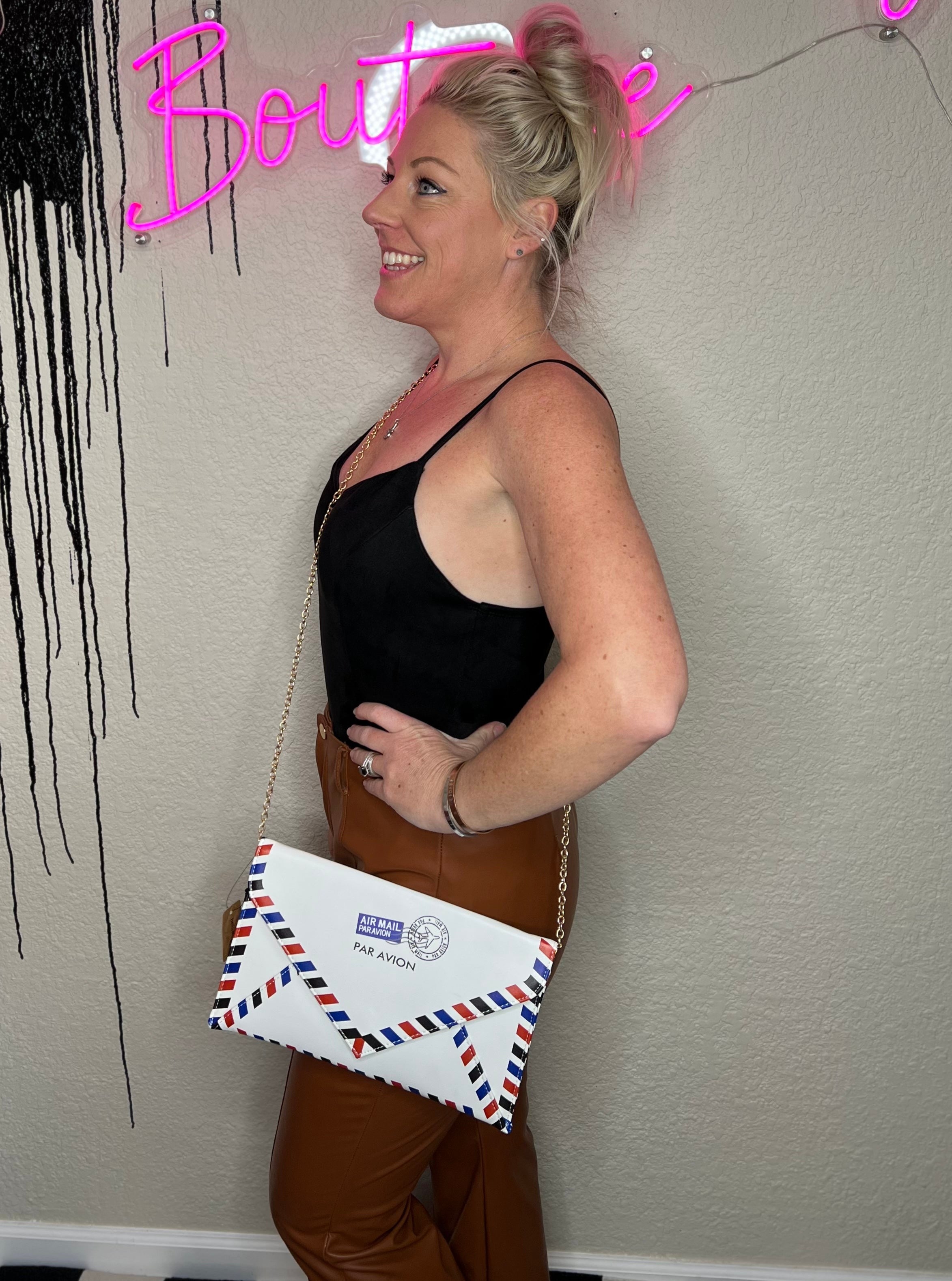 Air Mail Clutch Crossbody